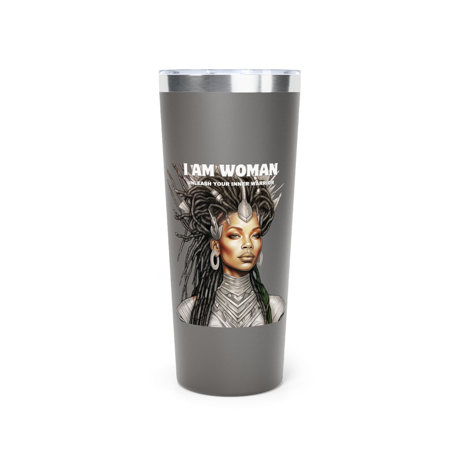 I Am Fierce and Fearless | Copper Vacuum Insulated Tumbler (22oz)