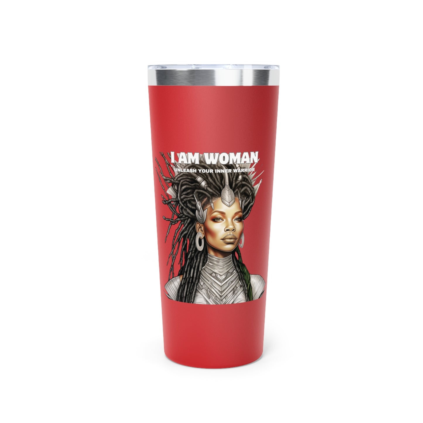 I Am a Warrior of Boundaries | Copper Vacuum Insulated Tumbler (22oz)