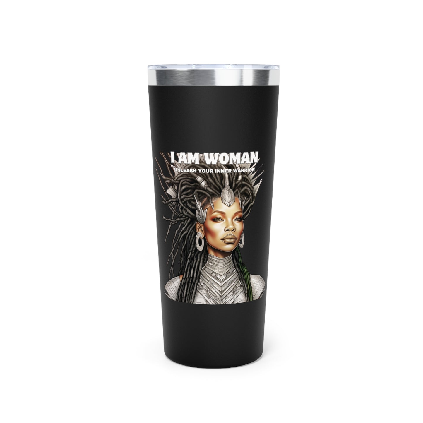 I Am a Warrior of Boundaries | Copper Vacuum Insulated Tumbler (22oz)