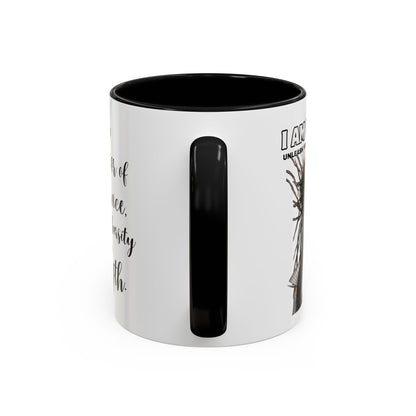 I Am a Warrior of Resilience | Empowering Ceramic Mug with Black Accents (11oz, 15oz)